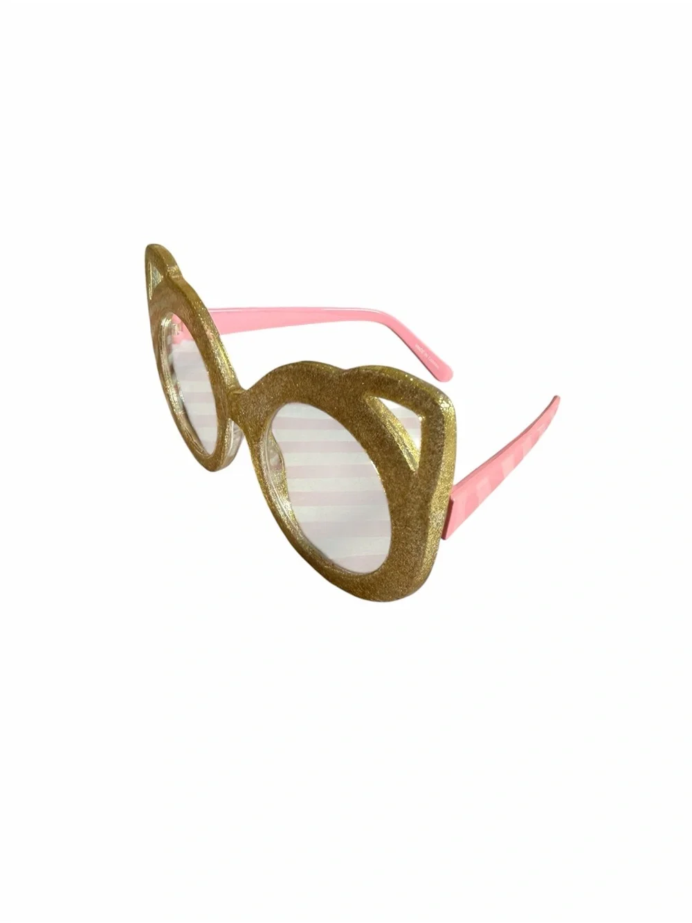 Kids’ Glitter Cat Fashion Eye Glasses CosGlitter